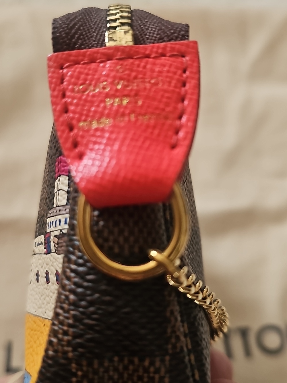LV 2016 Damier Ebene Translantic Mini Pochette Accessories - Picture 4 of 9